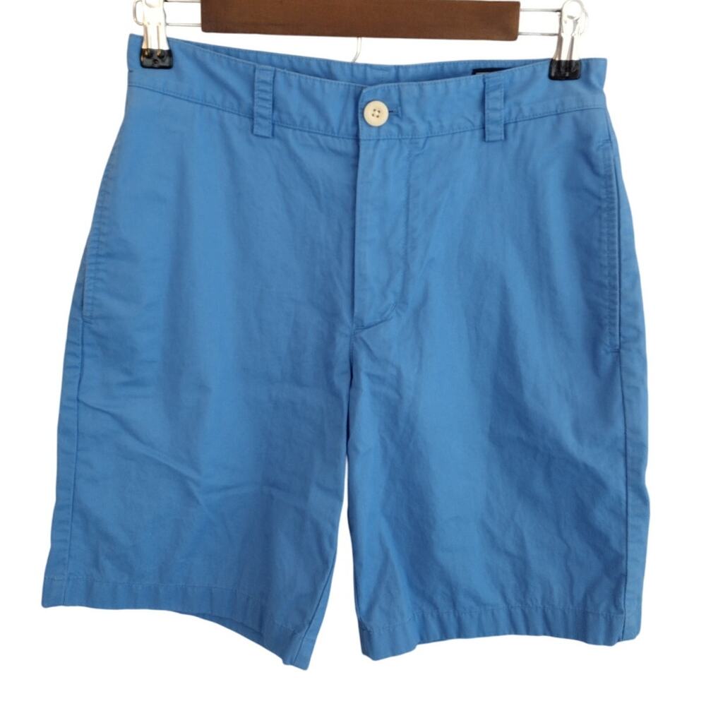 Vineyard Vines | Blue Cotton Twill Chino Club Shorts Style #1H0310